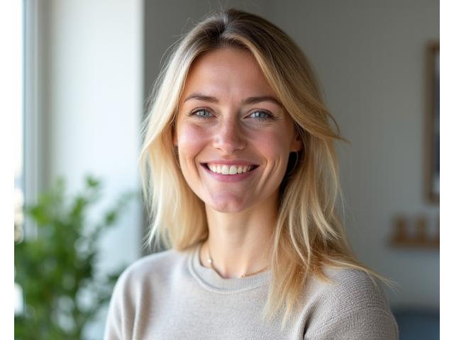 Portrett av Sofie Moe, Tinde Designs interiørarkitekt